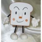 Bread Slice Man Stress Shape