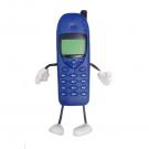 Mobile Phone Man Stress Shape