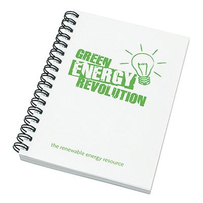 Enviro-Smart- A4 Polyprop Cover Wiro-Bound notepad recycled