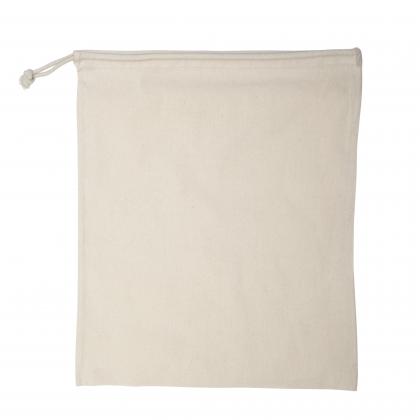 Arrow Natural 5oz Cotton Drawstring Bag