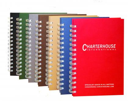 WOB CP  Hard Back Colours Notebook