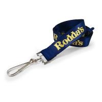 20mm Flat Weave Nylon Lanyards