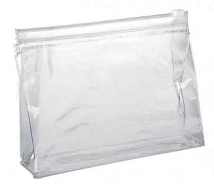 Clear Slide Zipper PVC Taller bag
