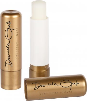 Metallic Gold Polished Lip Balm Stick, 4.6g