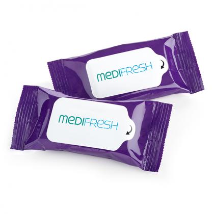 10 Standard Wipes in a Soft Pack