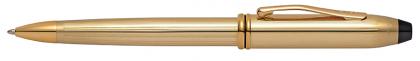 CROSS Townsend 10 Karat Gold Filled/Rolled Gold Ballpoint Pen