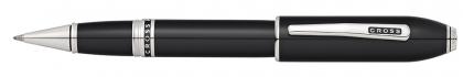 CROSS Peerless 125 Obsidian Black Lacquer Rollerball Pen