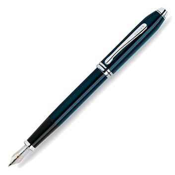 CROSS Townsend Quartz Blue Lacquer Fountain Pen
