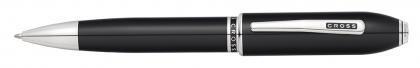 CROSS Peerless 125 Obsidian Black Lacquer Ballpoint Pen