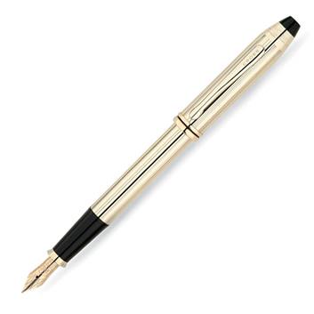 CROSS Townsend 10 Karat Gold Filled/Rolled Gold Fountain Pen