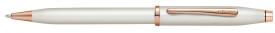 CROSS Century II Polished Pearlescent White Lacquer with Rose Gold BP