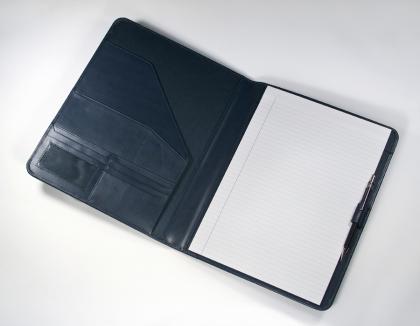 Malvern A4 Folder in Navy