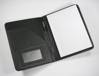 Melbourne A5 folder in Black