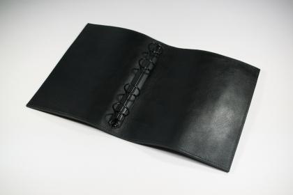 Eco Verde A5 Ring binder Folder in Black