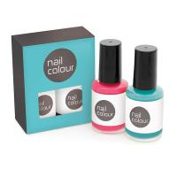 2pc Nail Polish Set in a Printed Box