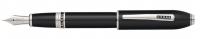 CROSS Peerless 125 Obsidian Black Lacquer Fountain Pen