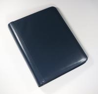 Warick A4 Zipped Ring Binder Folder in Navy