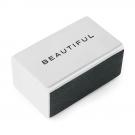 4 Sided Rectangle Shaped White Nail Buffer