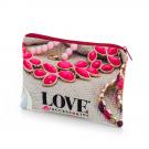Cosmetic & Toiletry Bag Flood Print, Small