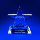 Crystal Glass Sales Award or Paperweight