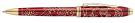 CROSS TOWNSEND TRANSLUCENT RED YEAR OF THE PIG BALL PEN. With 23ct Gold Plated Appointments.