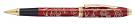 CROSS TOWNSEND TRANSLUCENT RED YEAR OF THE PIG ROLLER BALL PEN. With 23ct Gold Plated Appointments.