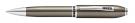 CROSS PEERLESS TRANSLUCENT TITANIUM GREY BALL PEN. With Platinum Plated Appointments.