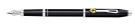 CROSS FERRARI CENTURY II BLACK MEDIUM FOUNTAIN PEN
