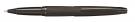 CROSS ATX BRUSHED BLACK ROLLING BALL PEN. Brushed Black PVD Ethched Diamond Parrern with Polished Black PVD Appointments.