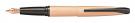 CROSS ATX BRUSHED ROSE GOLD FOUNTAIN PEN. Brushed Rose Gold PVD Ethched Diamond Parrern with Polished Black PVD Appointments.