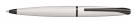 CROSS ATX BRUSHED CHROME BALL PEN. Brushed Chrome PVD Ethched Diamond Parrern with Polished Black PVD Appointments.