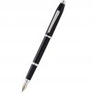 CROSS Century II Black Lacquer with Rhodium Appointments FP