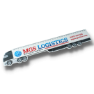 Recycled Lorry Shaped Ruler