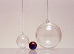 Perspex Round Bauble 100mm