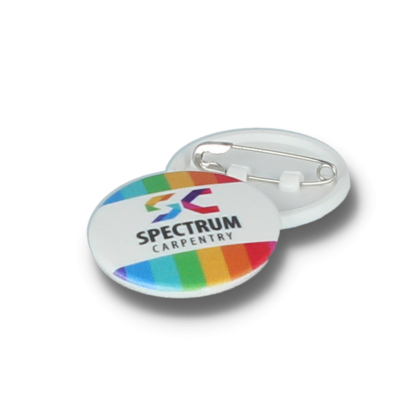 Recycled 25mm Circle Dbase Badge