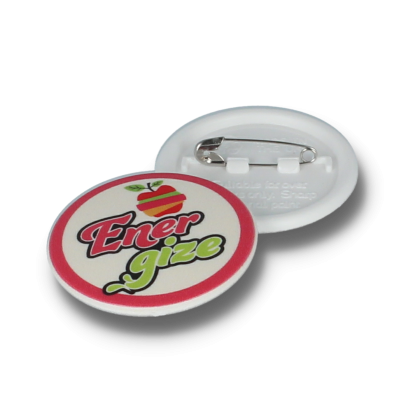 Recycled 37mm Circle Dbase Badge
