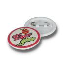 Recycled 37mm Circle Dbase Badge
