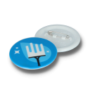 Recycled 45mm Circle Dbase Badge