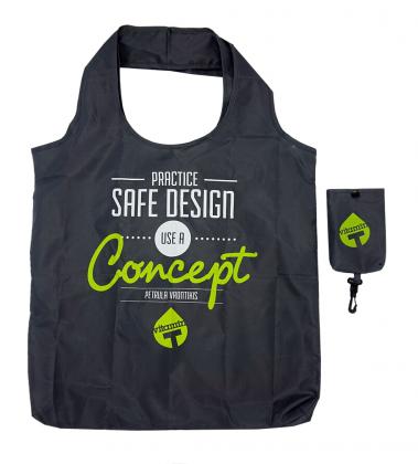 Round Handle Foldable Shopper