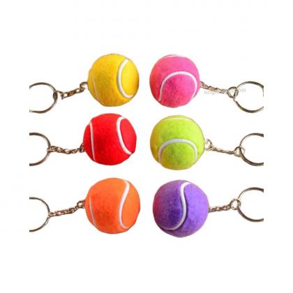 Tennis Ball keychain