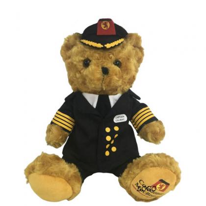 Teddy bear with uniform