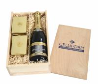 CHAMPAGNE, CHOCOLATES & TRUFFLES CRATE