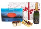 ‘PROSECCO’, SMOKED SALMON, CHOCOLATES & TRUFFLES GIFT BOX