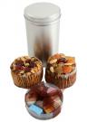 TARQUIN GENUINE TREAT SILVER GIFT TIN.