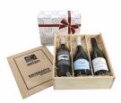 THREE-BOTTLE WINE CRATE