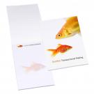 A4 NOTE PAD WITH WRAP OVER COVER.