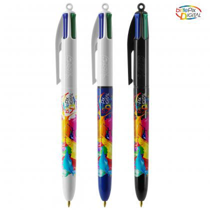 BIC® 4 Colours Digital Ballpen with lanyard