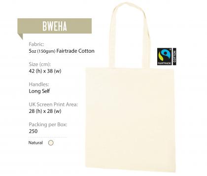 BWEHA Fairtraade Cotton Bag