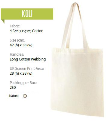 KOLI Cotton Shopper Bag