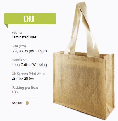 CHUI Jute  Bag CHUI Jute  Bag
